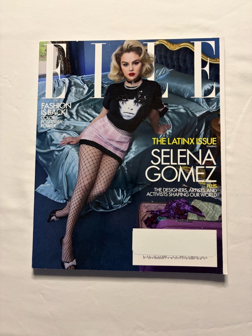 Elle Selena Gomez “The Latex Issue” Issue September 2021 Magazine
